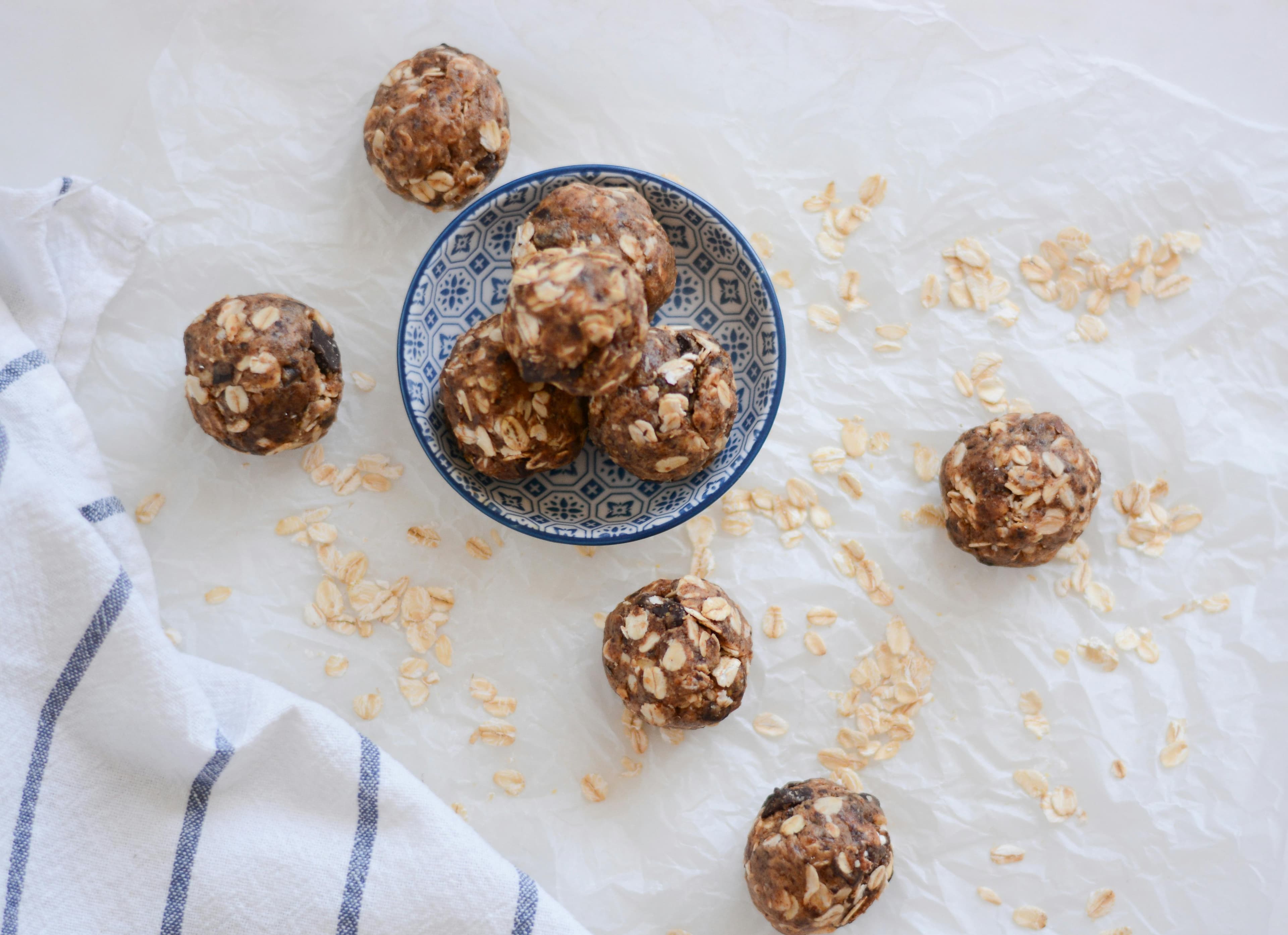 Choc Chip Almond Protein Bites