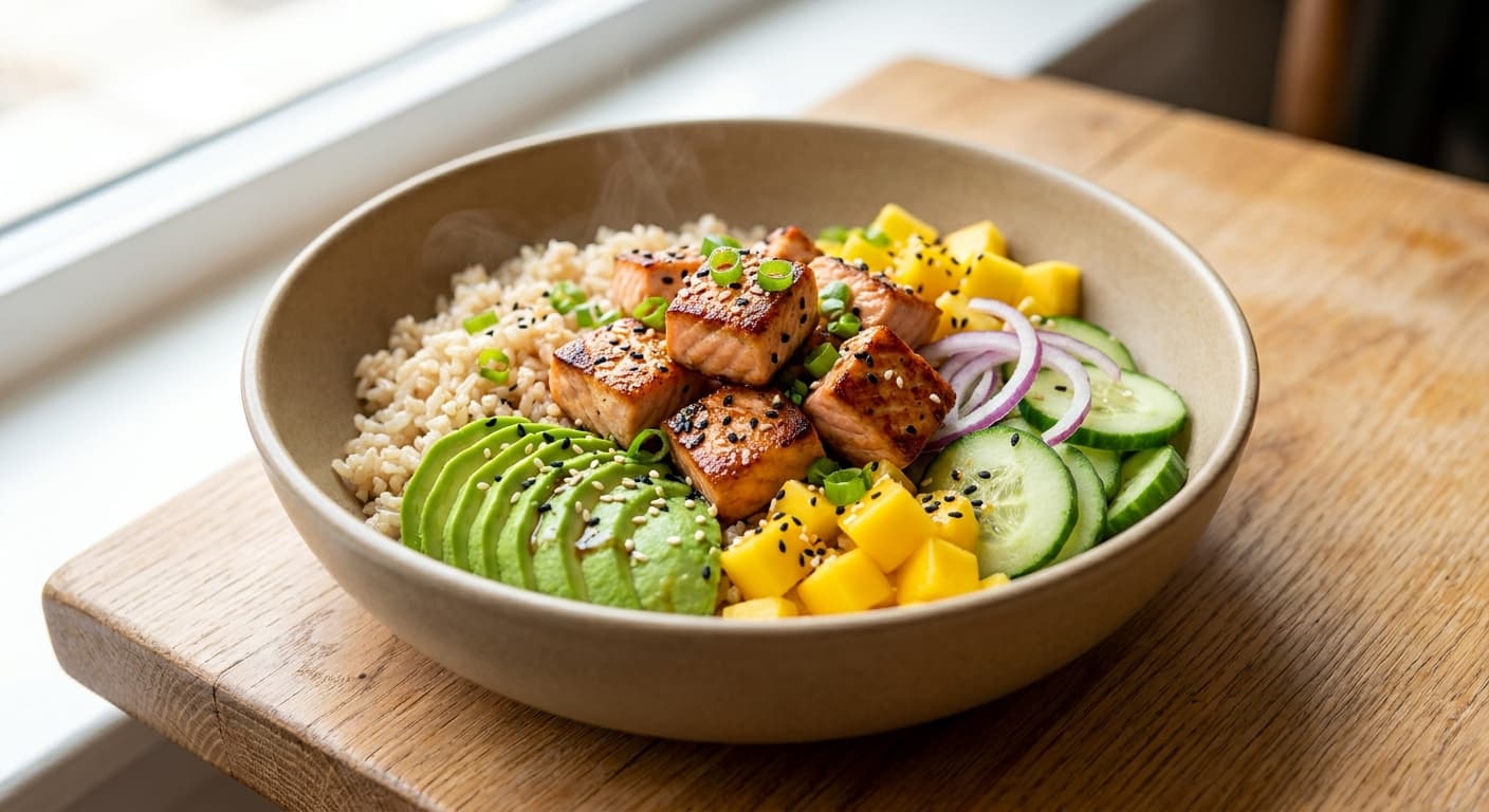 Salmon poke