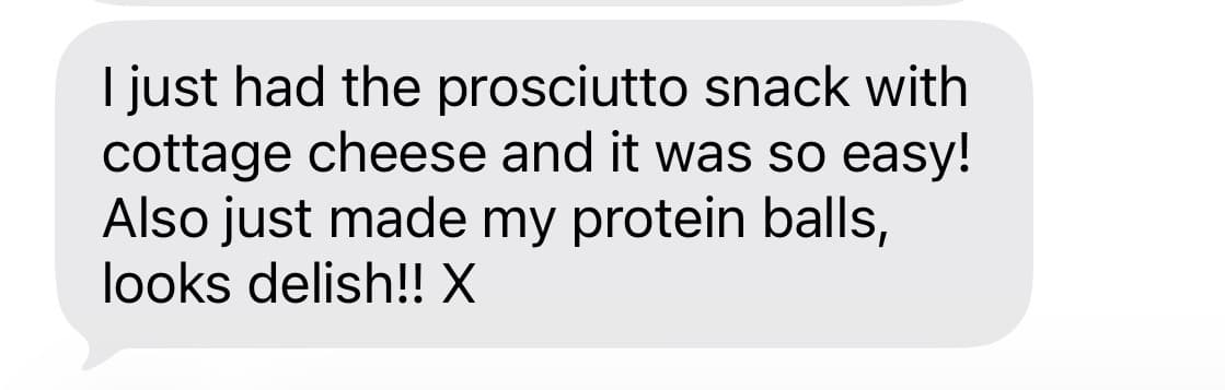 Client testimonial