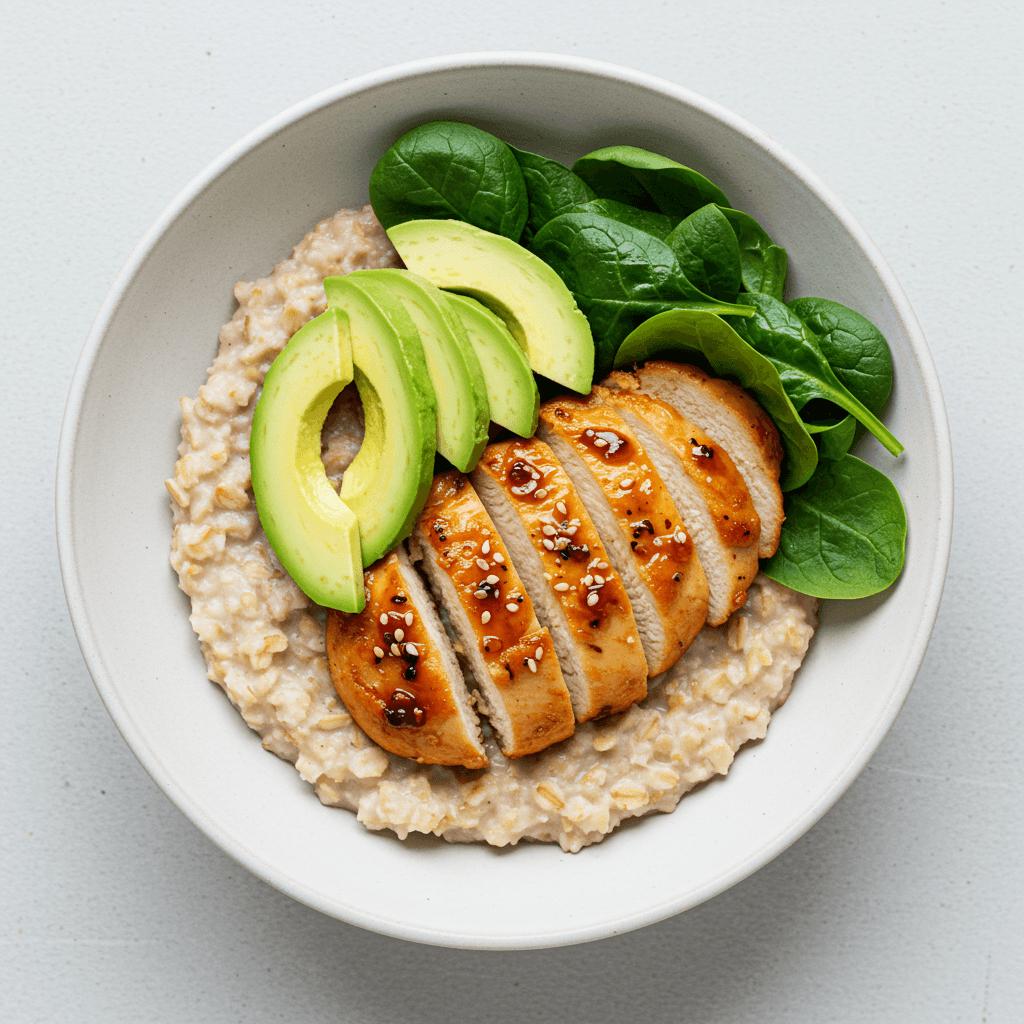 Ginger-Miso Savoury Oats