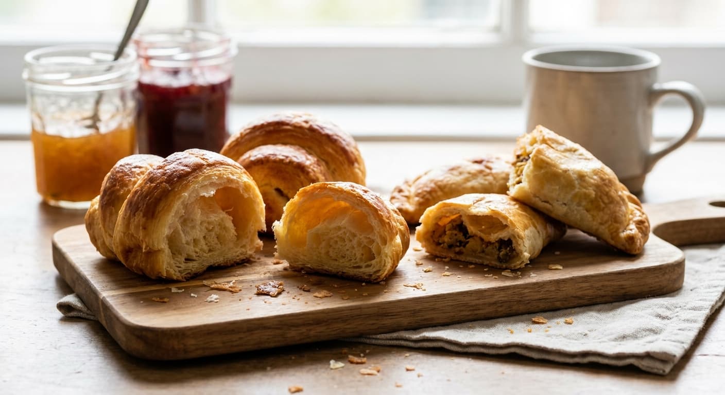 Apple and Blueberry Pie