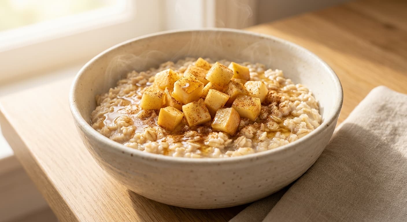Apple and Cinnamon Oats