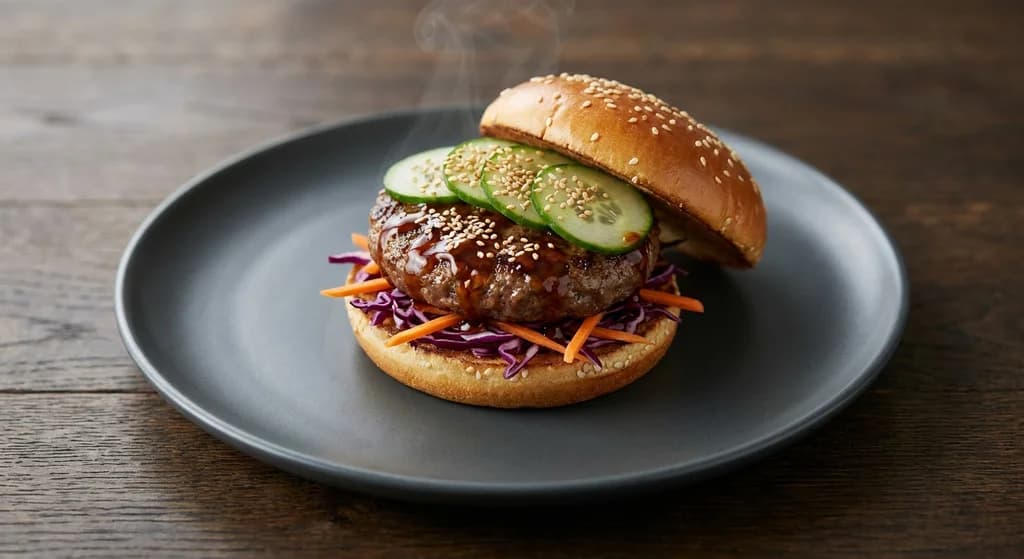 Asian Teriyaki Burger