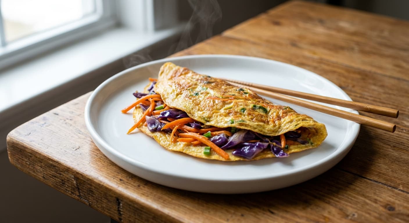 Asian Vegetable Omelet