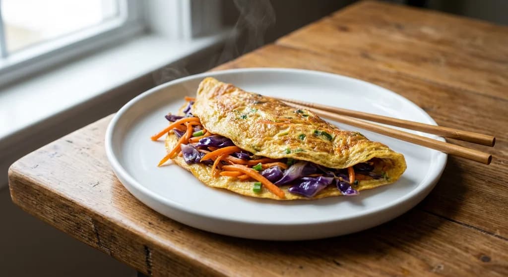 Asian Vegetable Omelet