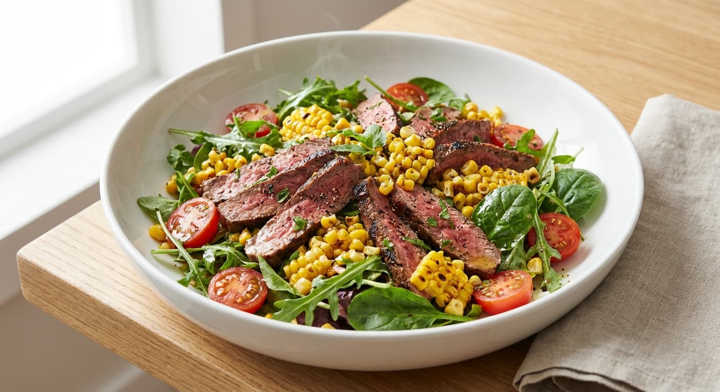 Aussie Beef and Corn Salad
