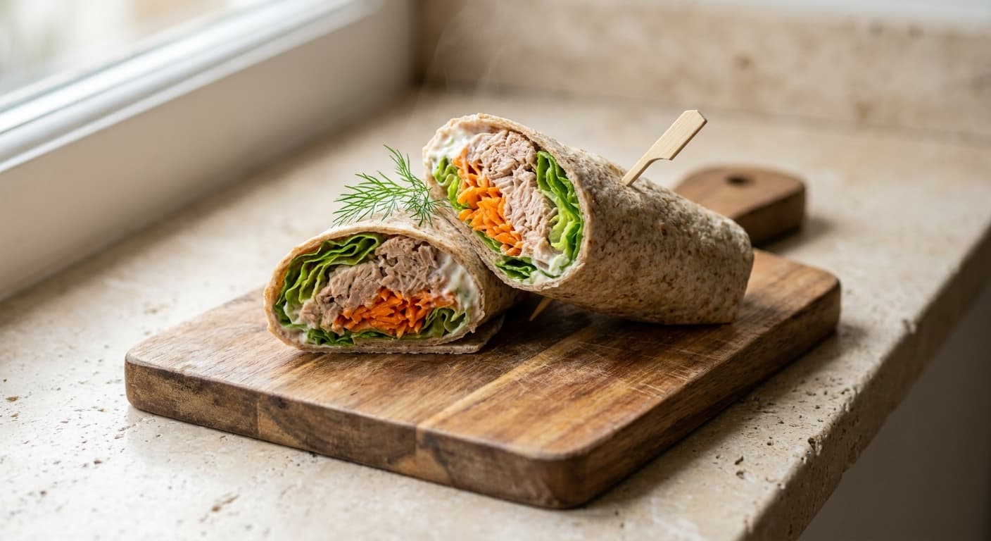 Australian Tuna Wrap