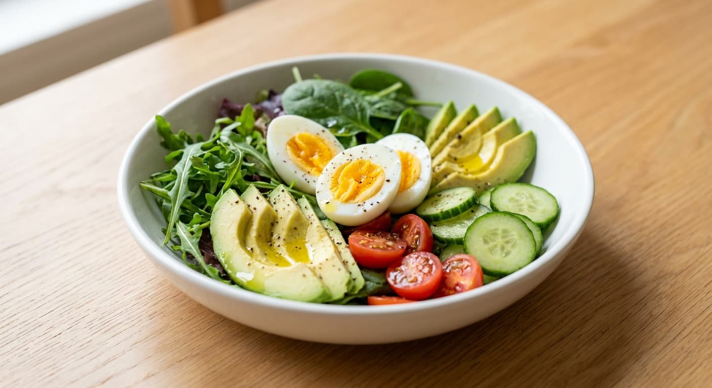 Avocado Egg Salad Bowl