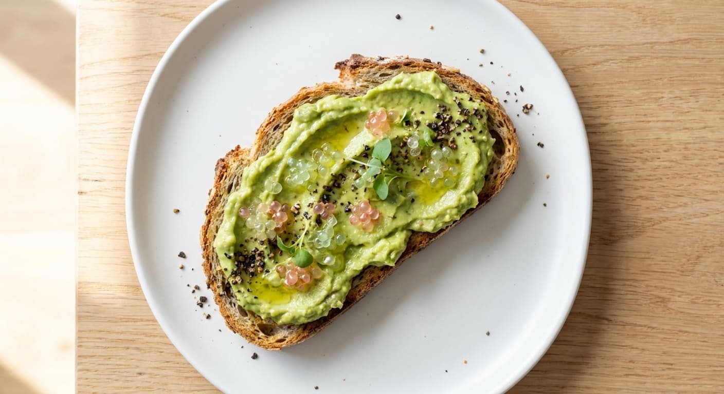 Avocado Toast with Finger Lime