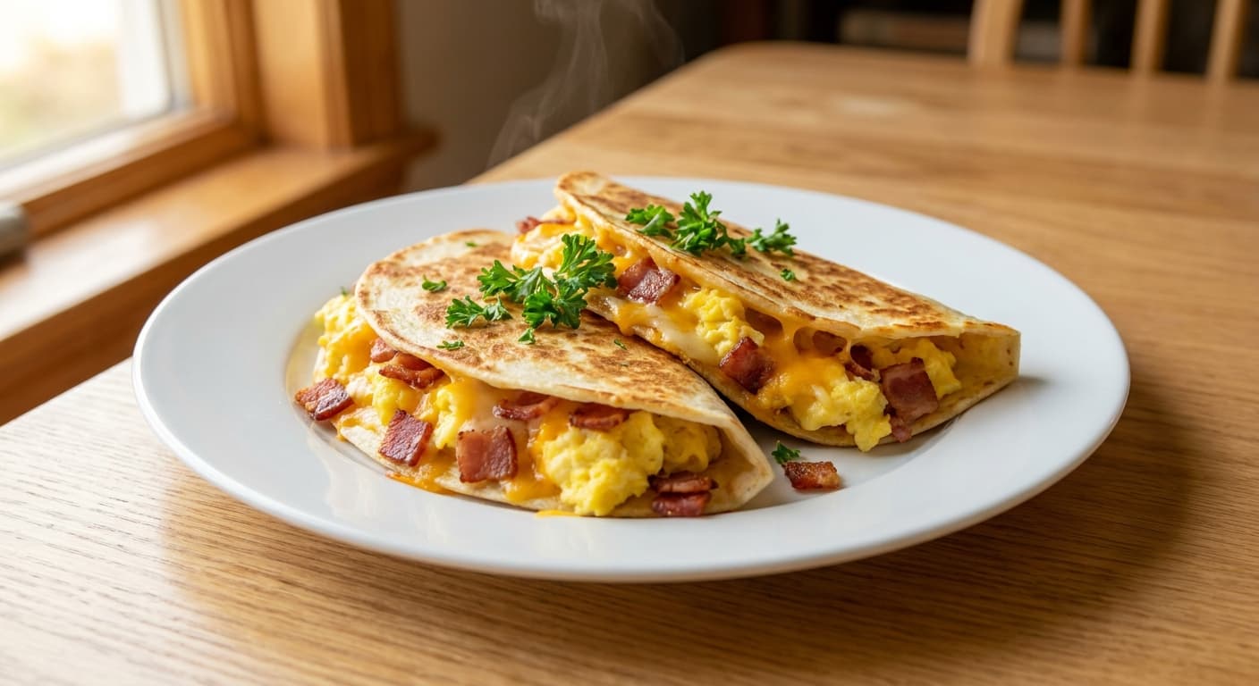 Bacon Breakfast Quesadilla