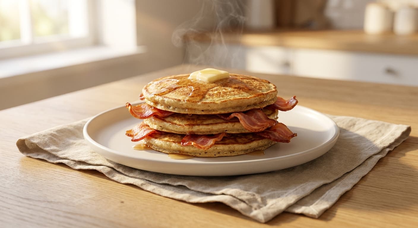 Bacon Pancake Stack