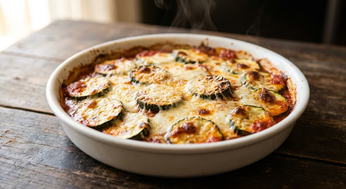 Baked Zucchini Parmesan