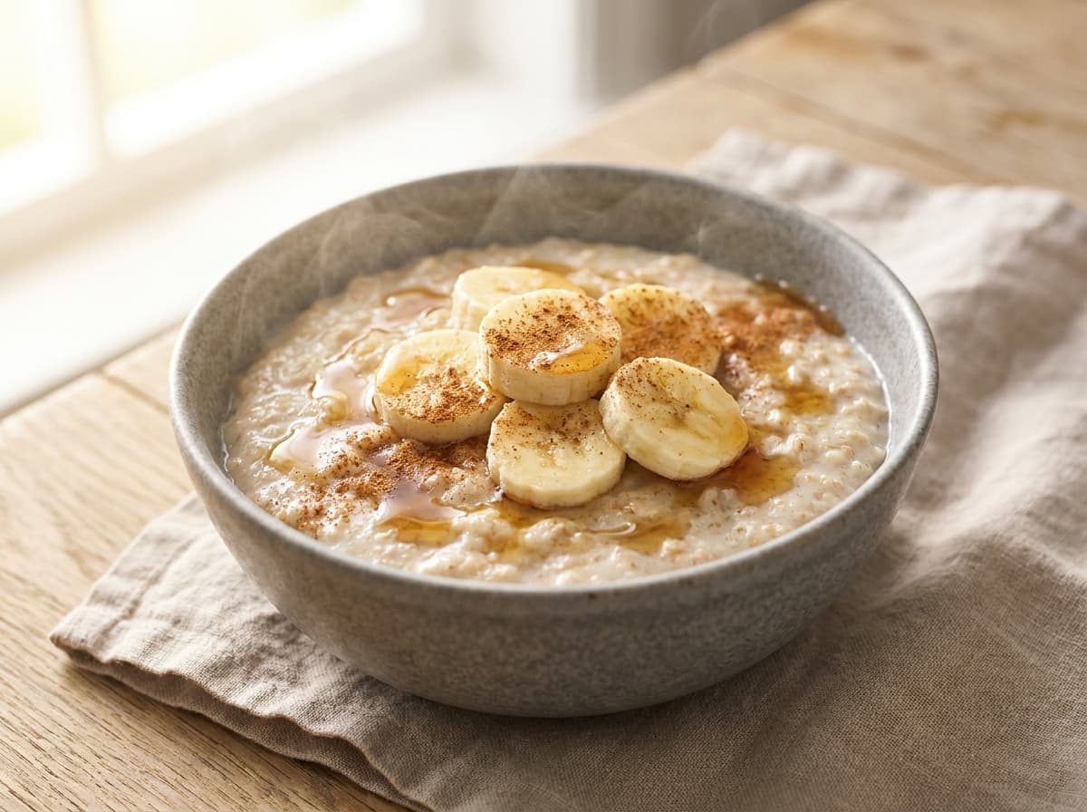 Banana and Cinnamon Porridge