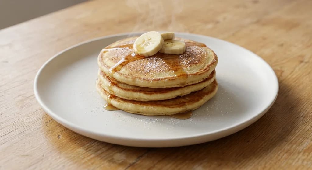 Banana Protein Pancakes