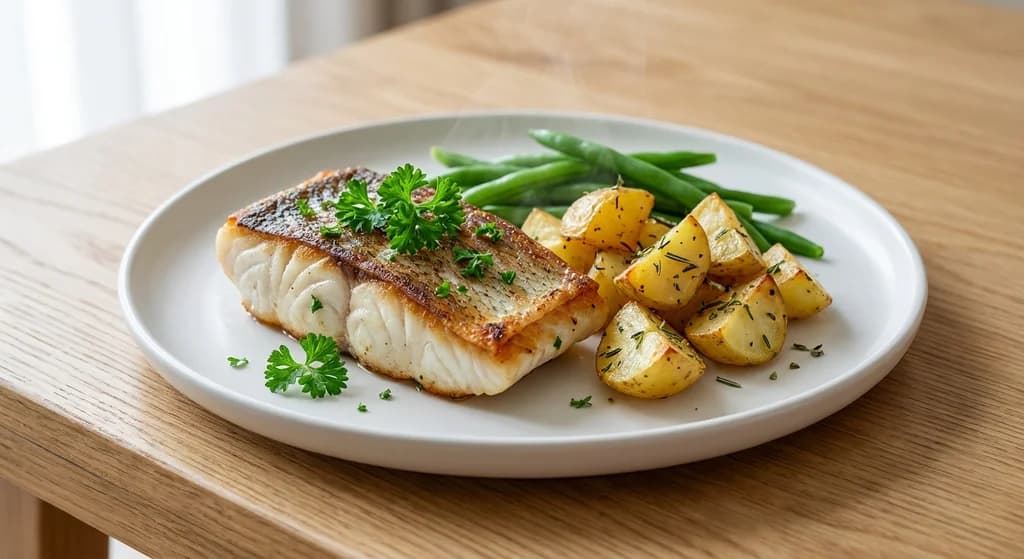Barramundi with Herb Potatoes