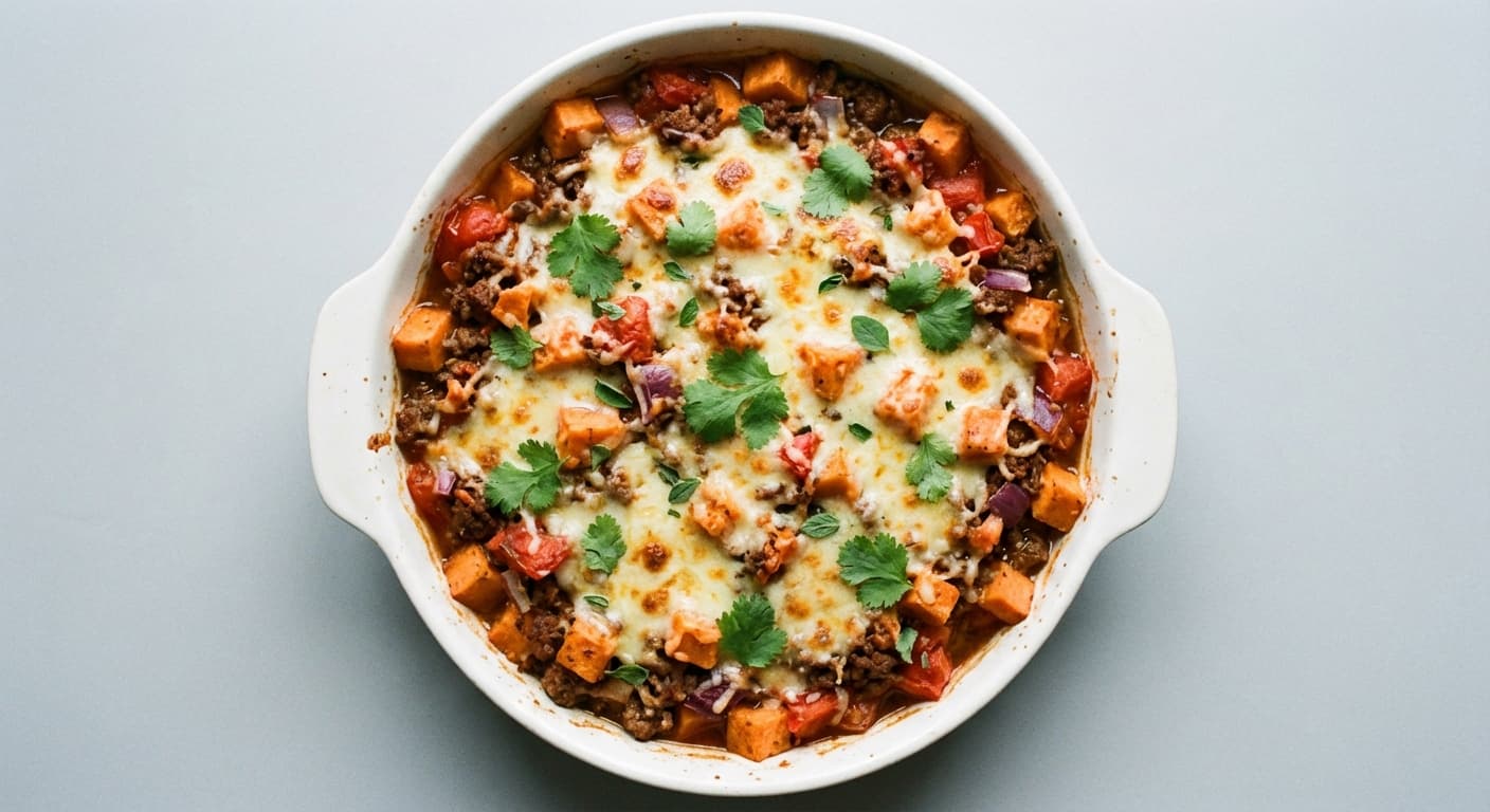 Beef Sweet Potato Bake