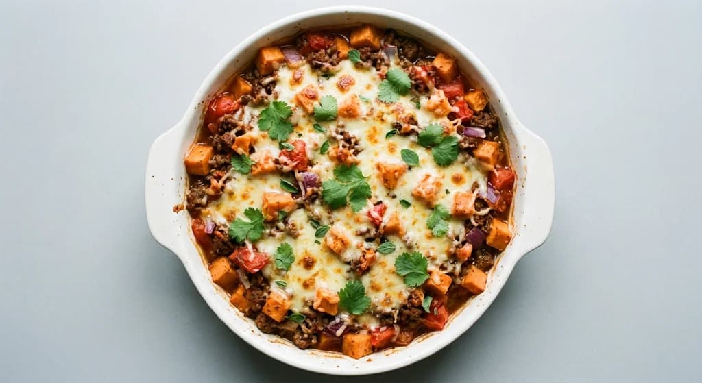 Beef Sweet Potato Bake