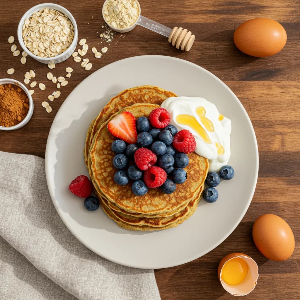 Berry Bliss Protein Pancakes