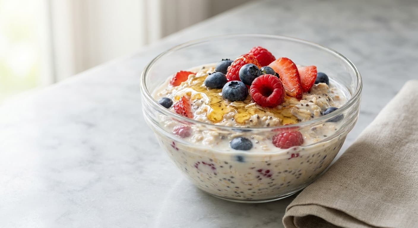 Berry Overnight Oats