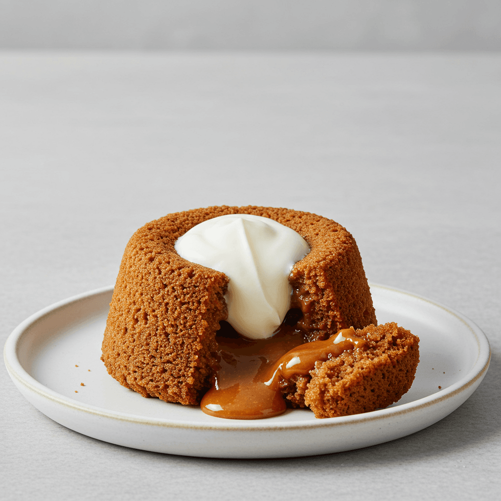 Biscoff Protein Lava Cake