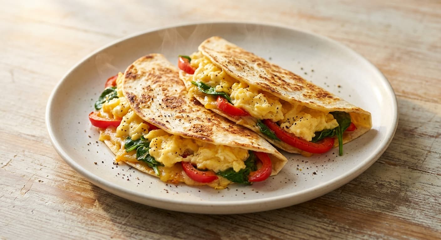 Breakfast Egg & Quesadilla