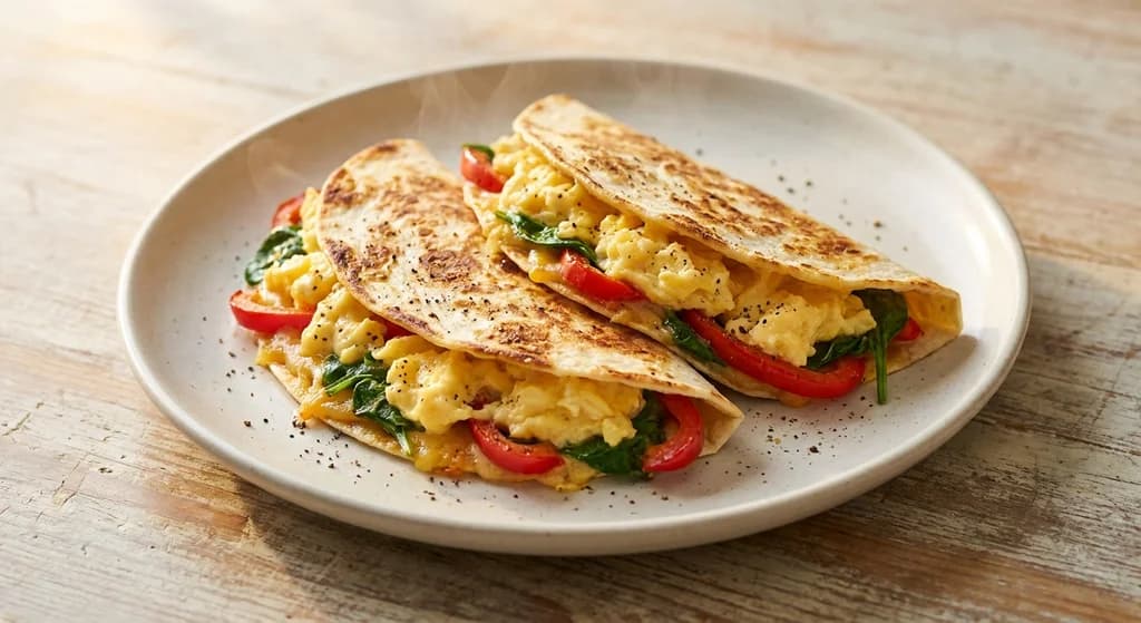 Breakfast Egg & Quesadilla