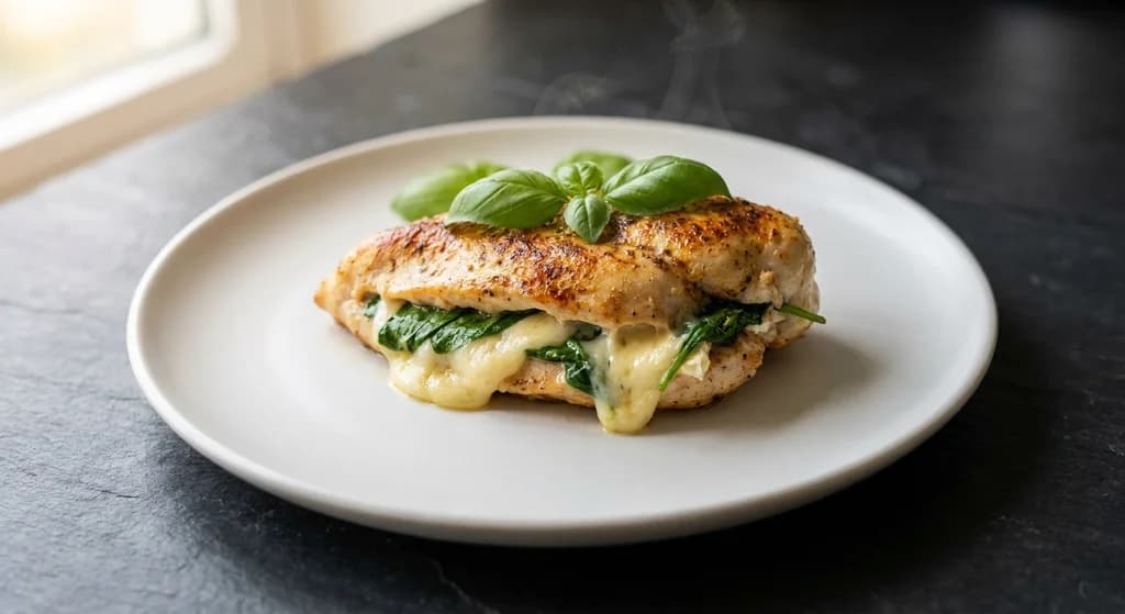 Brie & Spinach Stuffed Chicken