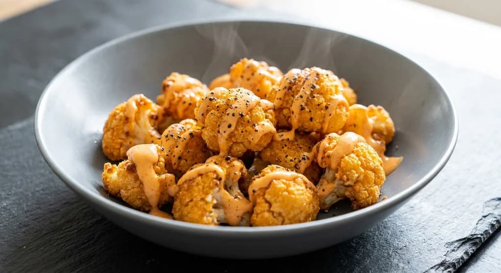 Buffalo Cauliflower Bites