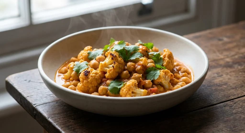 Cauliflower & Chickpea Curry