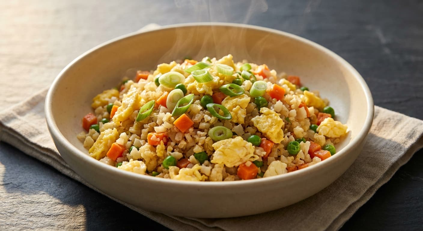 Cauliflower Egg Fried Rice