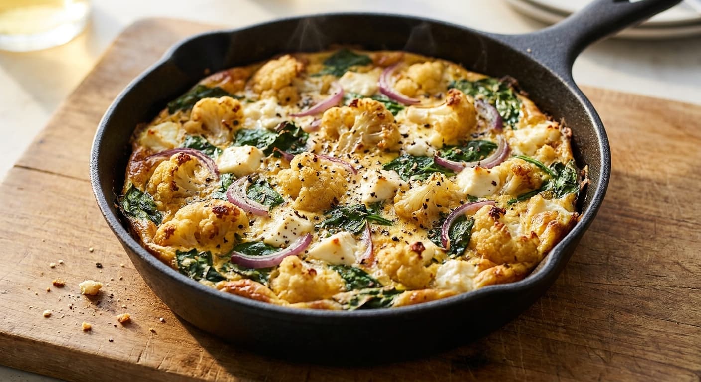Cauliflower Frittata