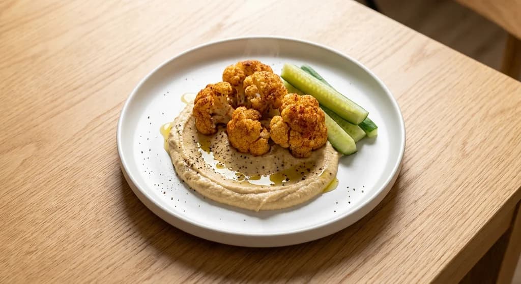 Cauliflower Hummus Bites
