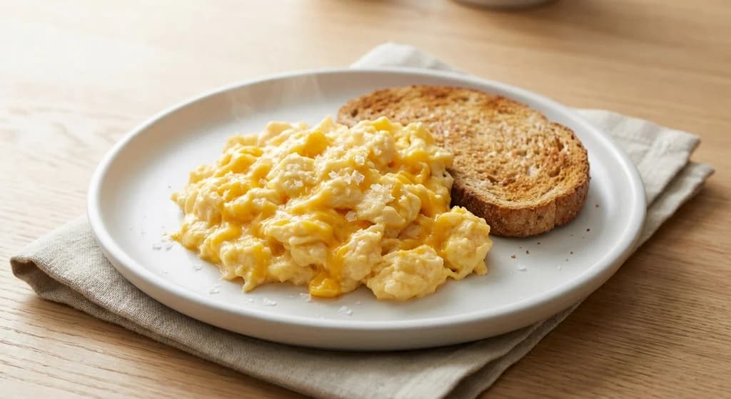 Cheesy Scrambled Eggs