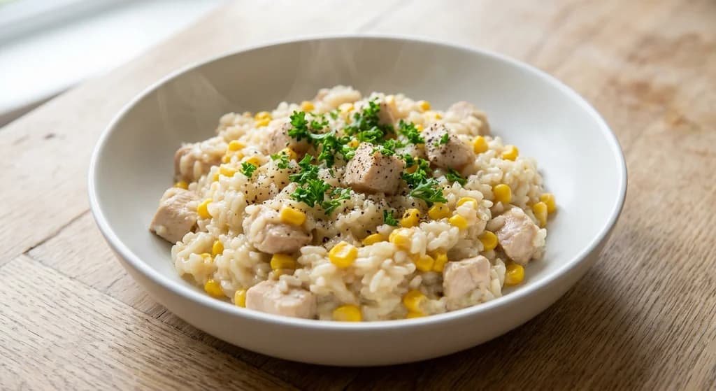 Chicken and Sweetcorn Risotto