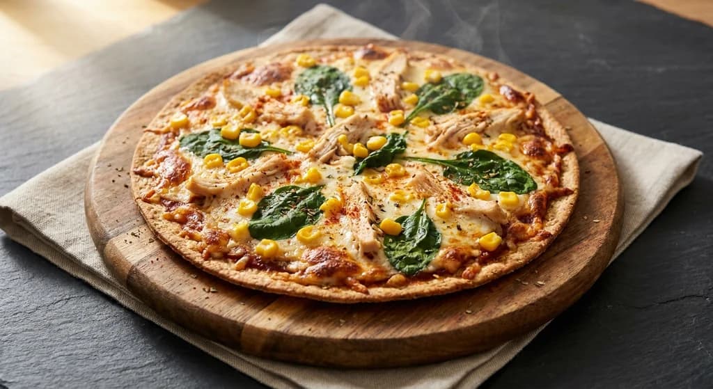 Chicken, Corn & Mozzarella Pizza