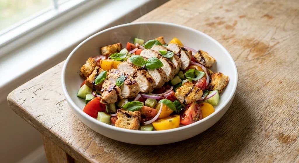 Chicken Panzanella Salad