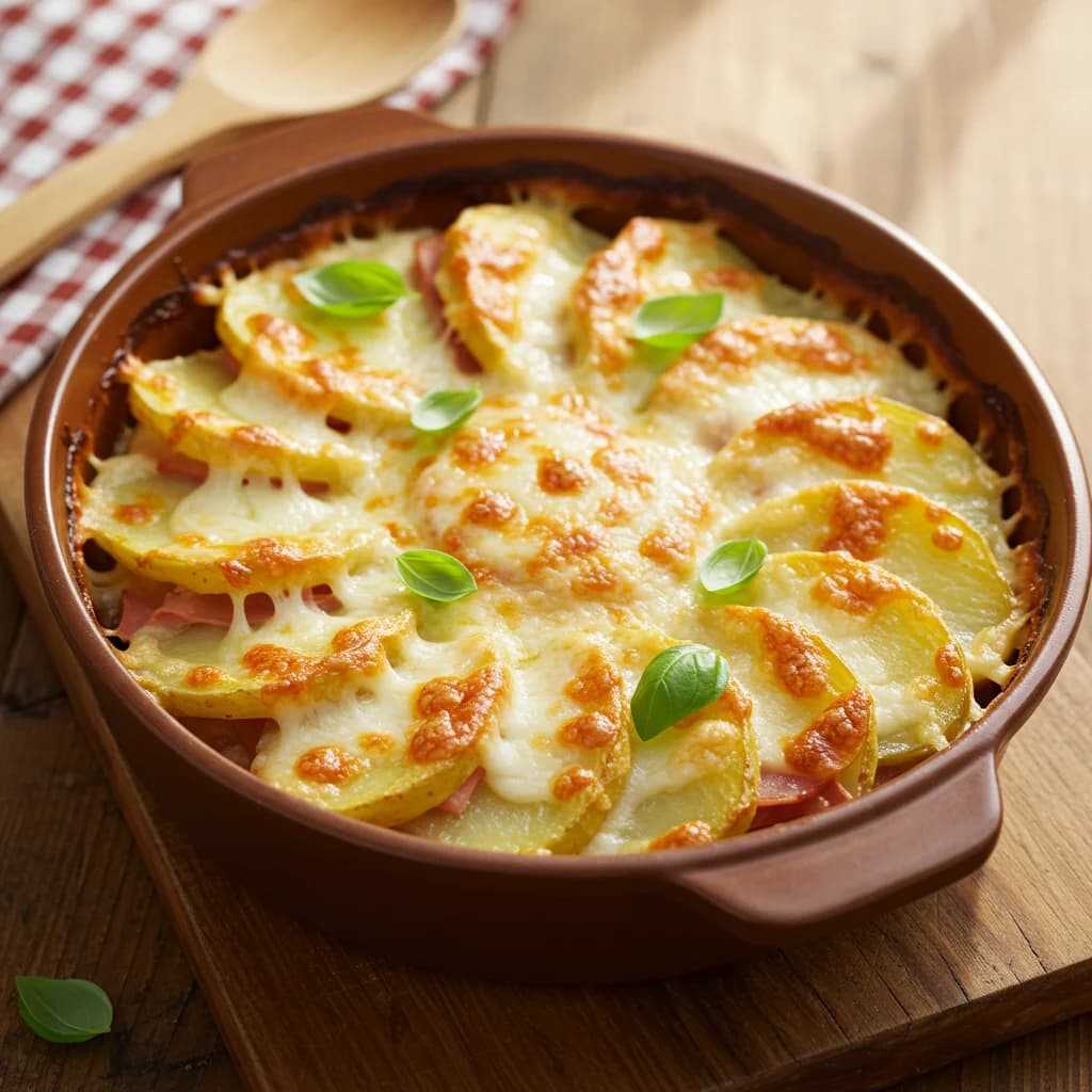 Chicken Parmigiana Potato Bake
