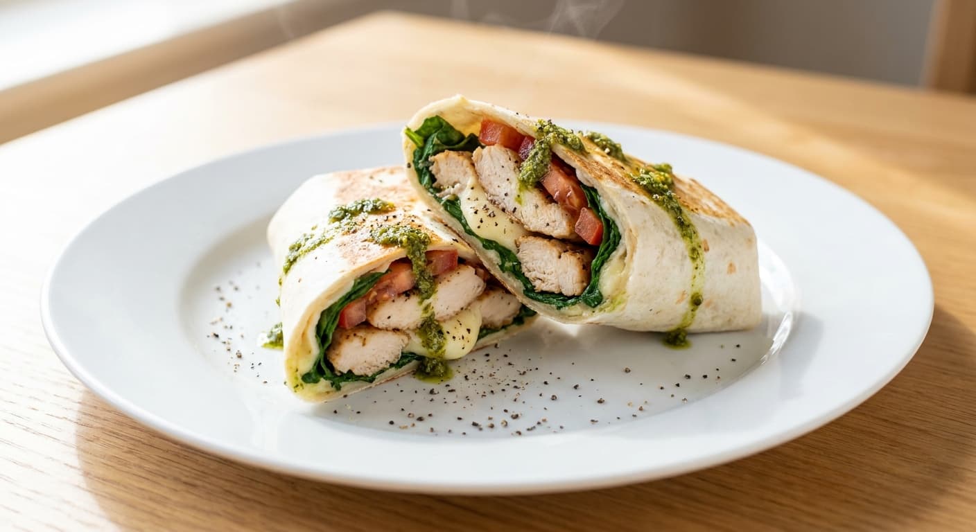 Chicken Pesto Wrap