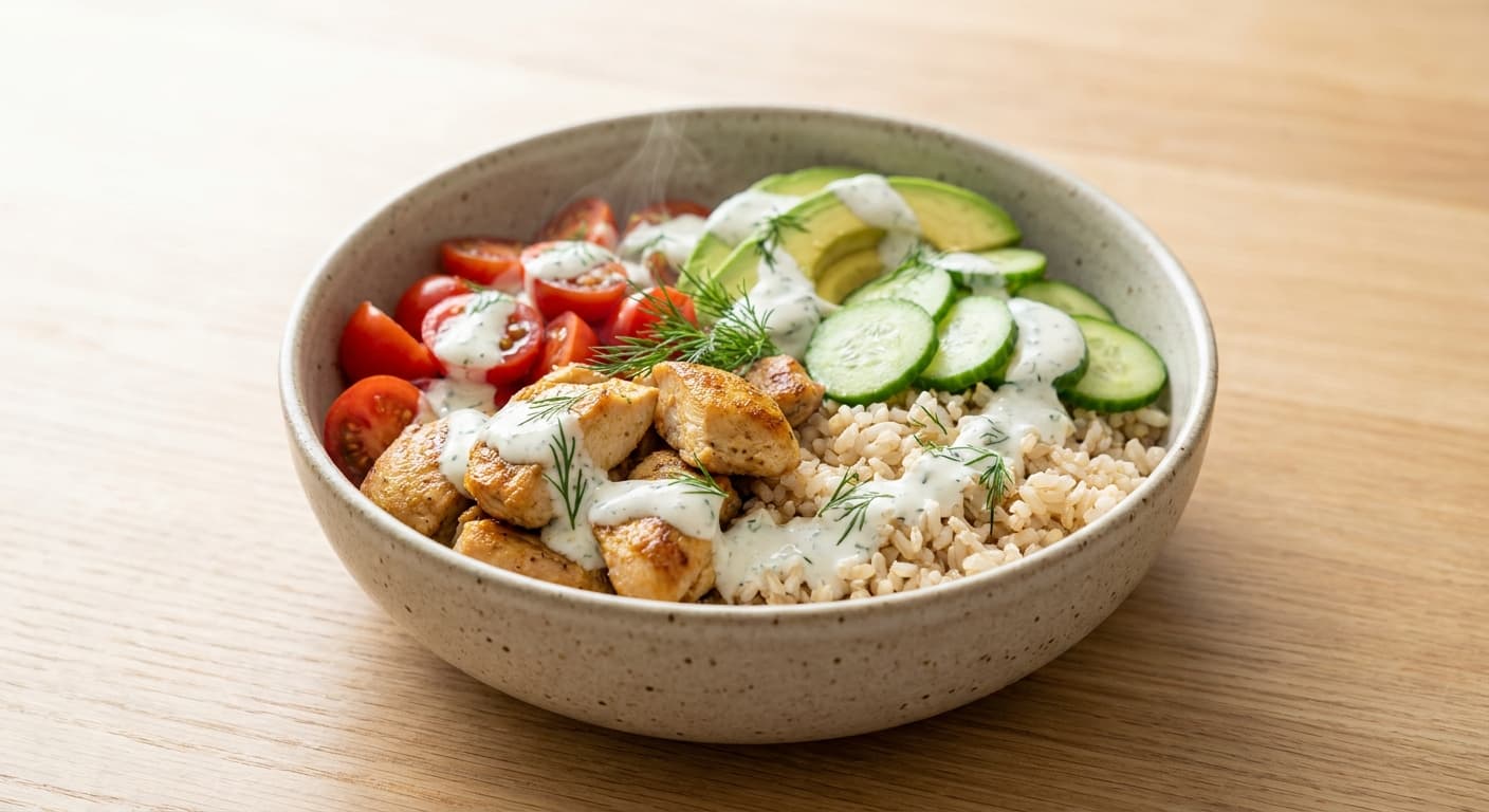 Chicken Ranch Rice Bowl
