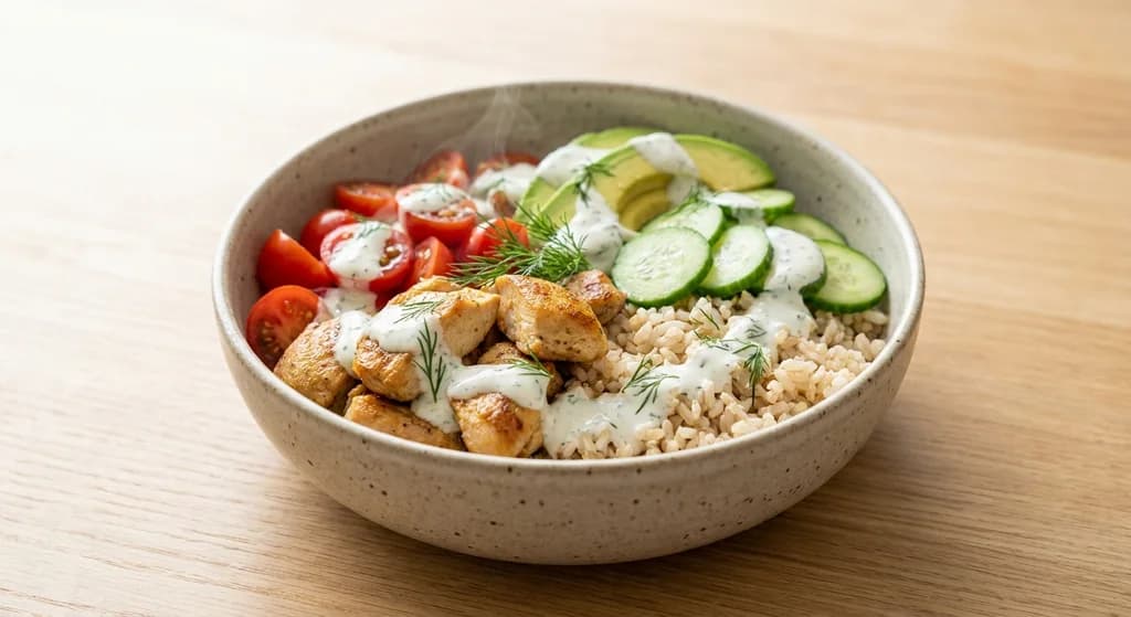 Chicken Ranch Rice Bowl