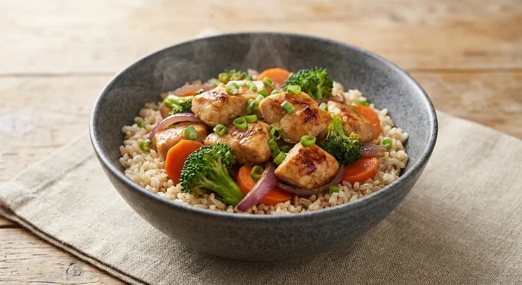 Chicken & Vegetable Donburi