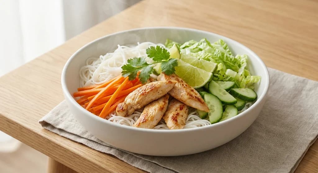 Chicken Vermicelli Bowl