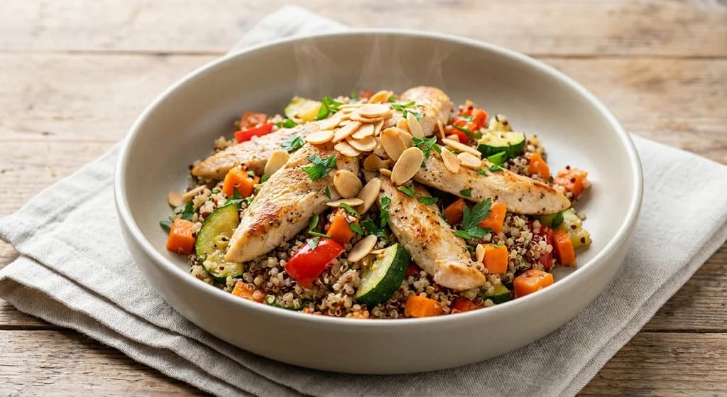 Chicken with Quinoa and Vegetables