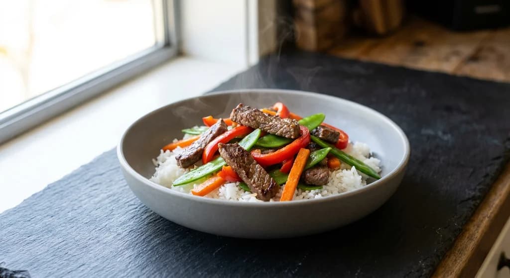Chinese Beef and Vegetable Stir-Fry