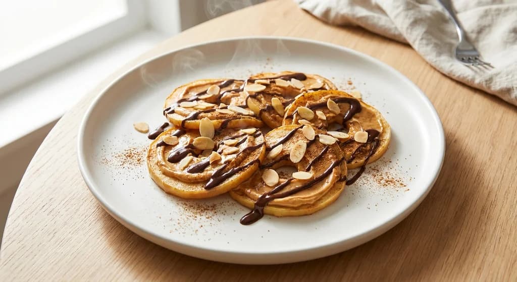Chocolate Apple Slices