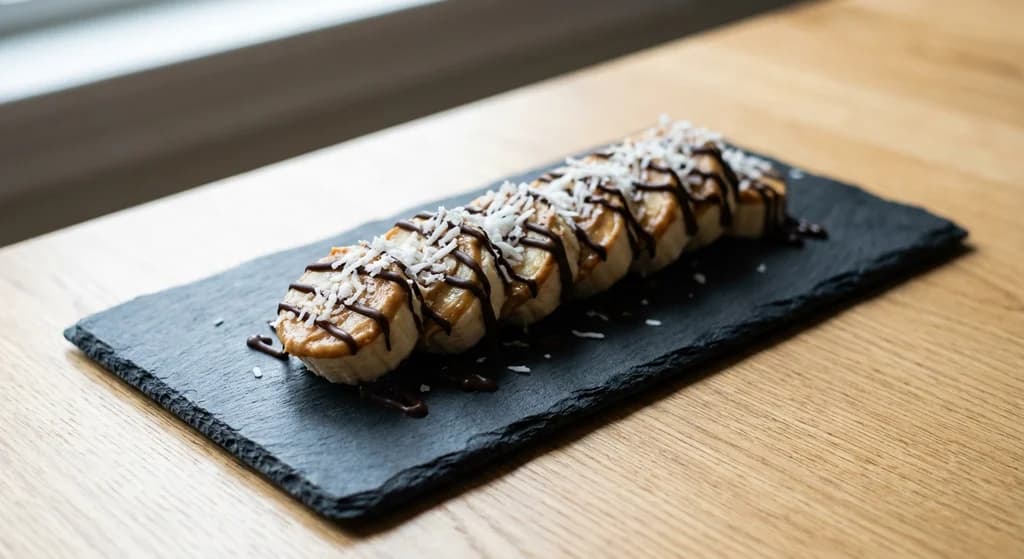 Chocolate Banana Sushi