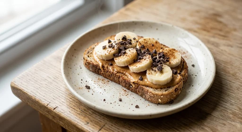 Chocolate Banana Toast
