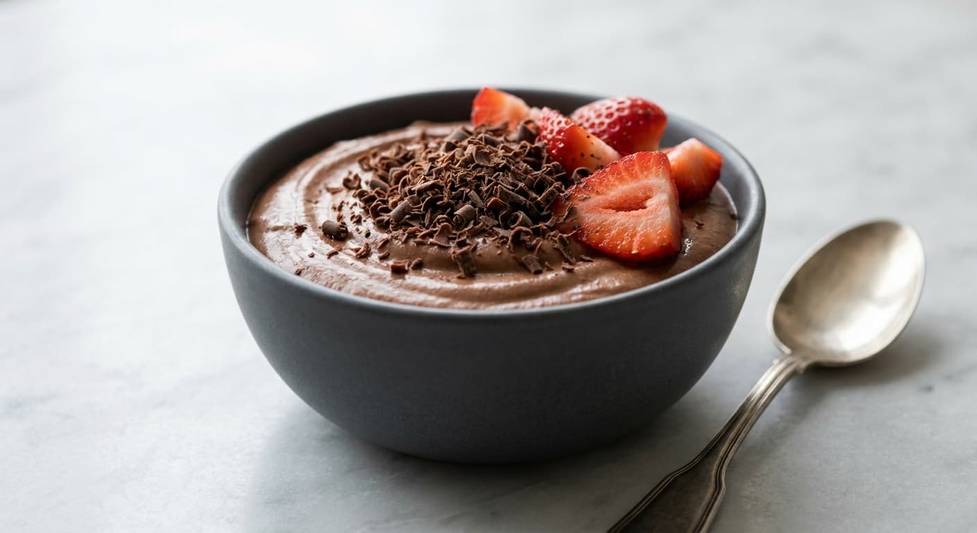 Chocolate Cottage Cheese Mousse