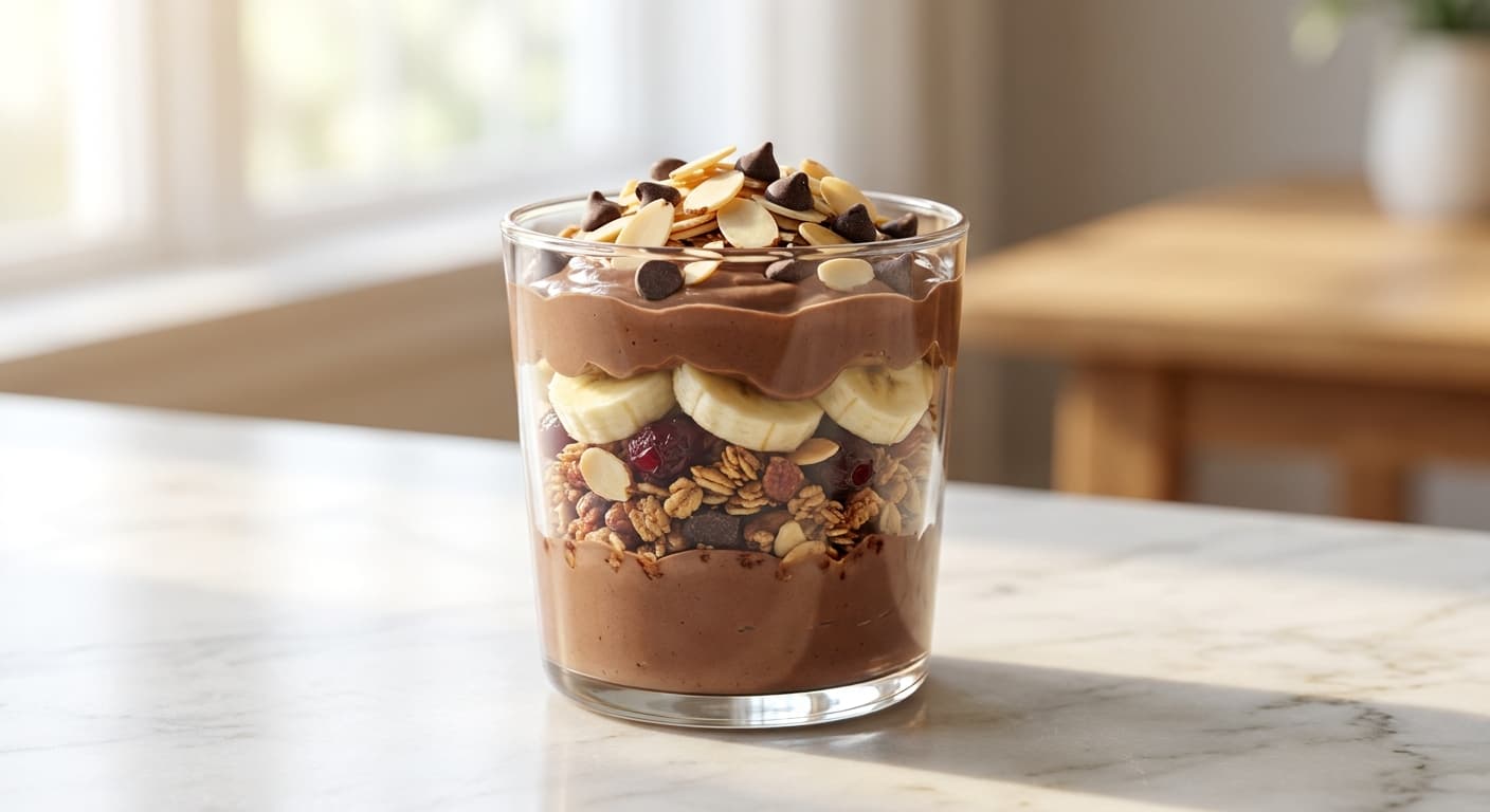 Chocolate Granola Yogurt Cup