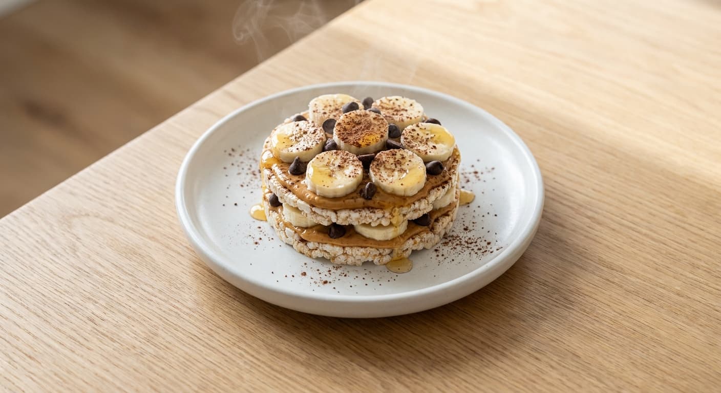 Chocolate Peanut Butter Rice Cake